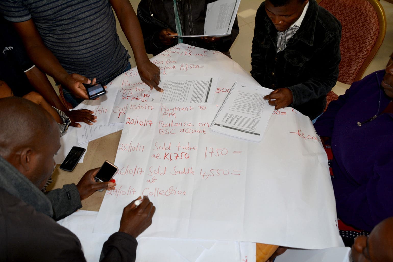 Community training in Malawi