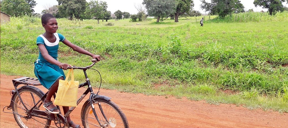 A new future made possible with a bicycle