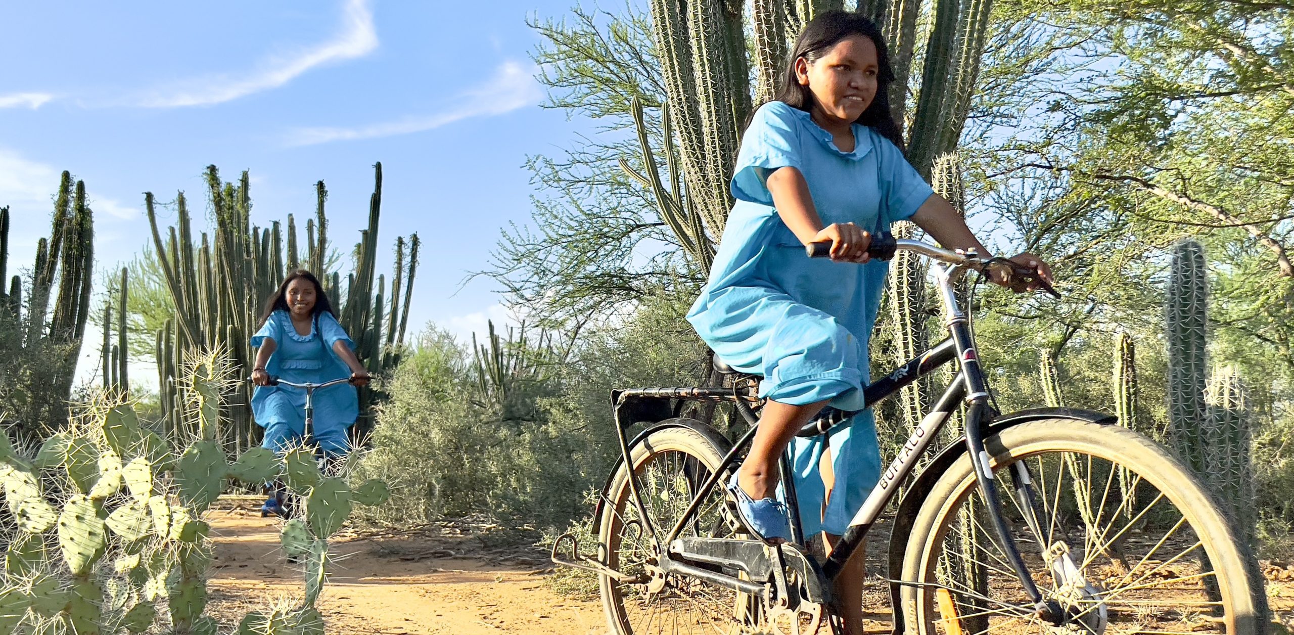 Menschen kommen voran