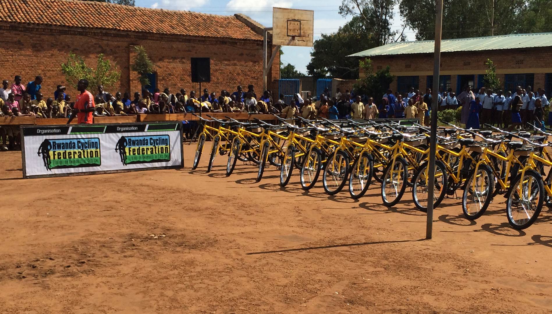 In Pictures: Celebrating 200 New Buffalo Bikes in Rwanda