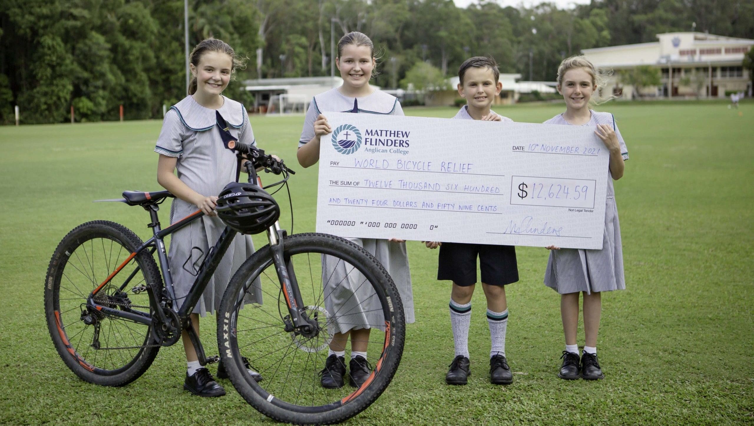 Students take a ride around the Queensland border